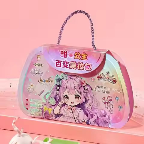 Paper Makeup Kit Creative Princess Dress Up Games Makeup Toy Set Novel Princess Games Makeup Book Sticker Making Kit For https://tinyurl.com/2atlmkwy