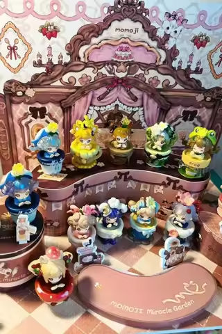 Sweet Emily a Momo Miracle Garden Series Blind Box Cute Momo Mystery Box Collectible Toys Model Ornament Childrens Surprise Gift https://tinyurl.com/275knu8a