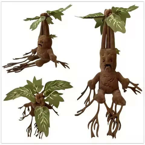35cm Harries Mandrake Magic Plant Elf Potters Plush Doll Soft Pillow Ornaments Movie Peripherals Stuffed Toys Children Gifts https://tinyurl.com/262t73vp