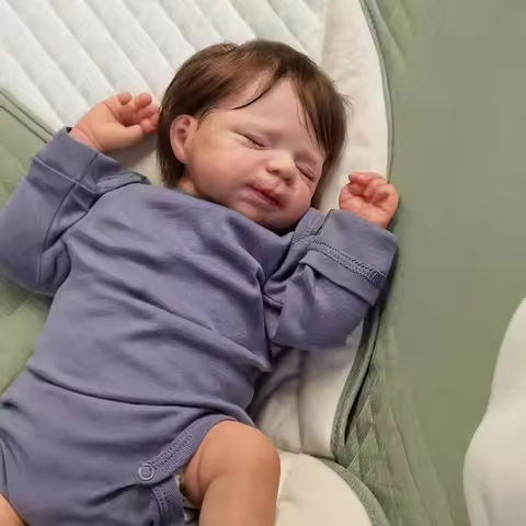 48cm Reborn Doll Baby Doll Full Silicone Vinyl Girl Body -19 inch 3D Painted Skin Realistic Touch Doll Toy Christmas Gift https://tinyurl.com/2yt56m44