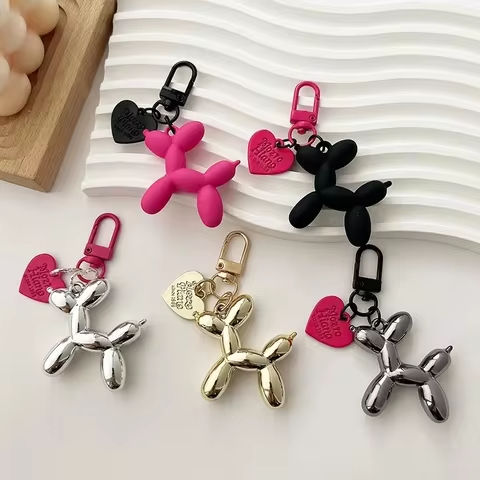 Y2K Balloon Dog Keychain Models for Girls Sweet Ins Style Balloon Dog Phone Chain Key Buckle Accessories Bag Pendant Toys New https://tinyurl.com/27ysqmjx