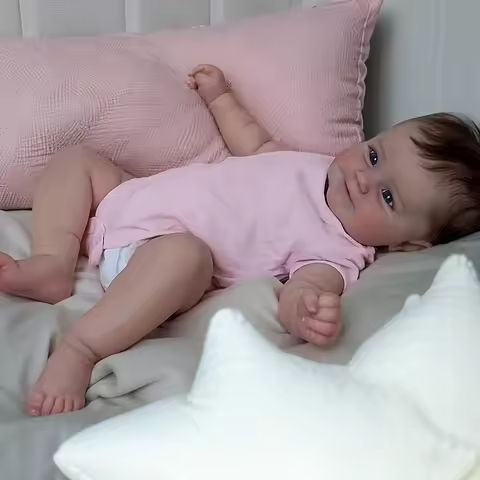 Lifelike Reborn Baby Dolls- 20Inch Cute Soft Vinyl Realistic Baby Doll, Poseable Real Life Baby Dolls https://tinyurl.com/2222r3ob