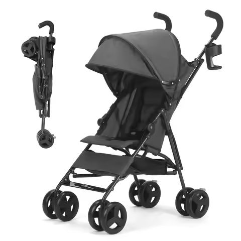 Lightweight stroller Two-way Push Trolley Stroller High Landscape Spine Protection Newborn Baby Four Wheel Stroller https://tinyurl.com/24hwjz2b