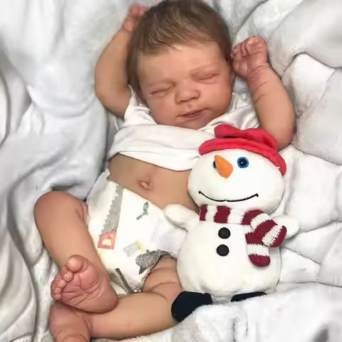 Risbecko 19 inch Already Painted Finished Reborn Baby Doll – Handmade Reborn Preemie Baby Newborn Kids Toy Gift Girl Dolls https://tinyurl.com/24r3rxy9