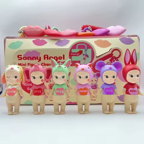 New Sonny Angel Kiss Kiss Series Pendant Blind Box Bag Backpack Hanging Cute Doll Ornament Mini Figure Charm Toy Birthday Gift https://tinyurl.com/294vo2an