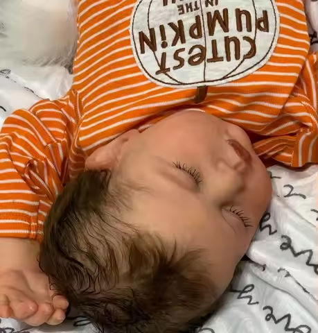 1PC 50cm/ 20-inch soft silicone sleeping reborn baby art baby doll toy girl lifelike 3D skin, holiday gift https://tinyurl.com/2afabt2q