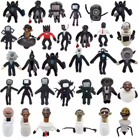 Skibidi Toilet Stuffed Plush Doll Toys Collectible Gifts for Kids Fans Adults Birthday Anime Game Figure Titan  TV Man Cameraman https://tinyurl.com/26k5dtuw