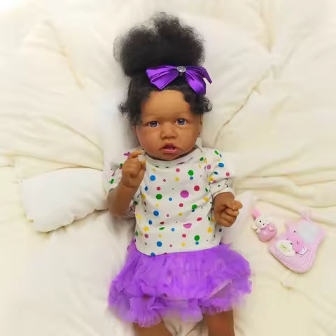 Lifelike Reborn Baby Dolls- 21.5Inch Cute Soft Vinyl Realistic Baby Doll https://tinyurl.com/25xo42v5