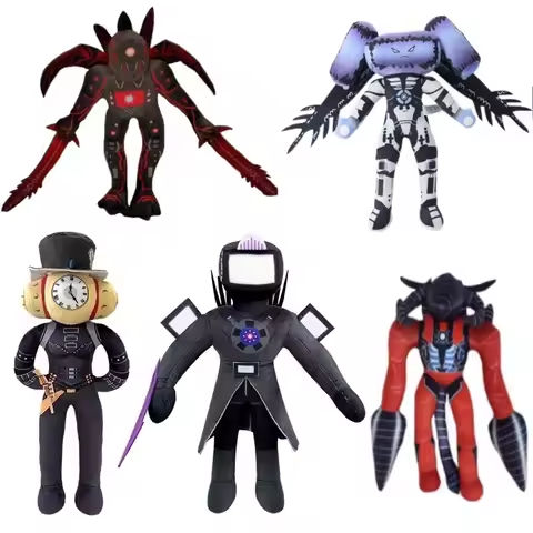 Skibidi Toilet Stuffed Plush Doll Toys Collectible Gifts for Kids Fans Adults Birthday Anime Game Figure Titan TV Man Cameraman https://tinyurl.com/2xobp623