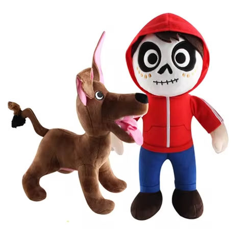 Movie COCO Pixar Plush Toys 30cm Miguel Hector Dante Dog Death Pepita Stuffed Plush Toys Soft Toy Doll for Children Kids Gifts https://tinyurl.com/22ulky8l