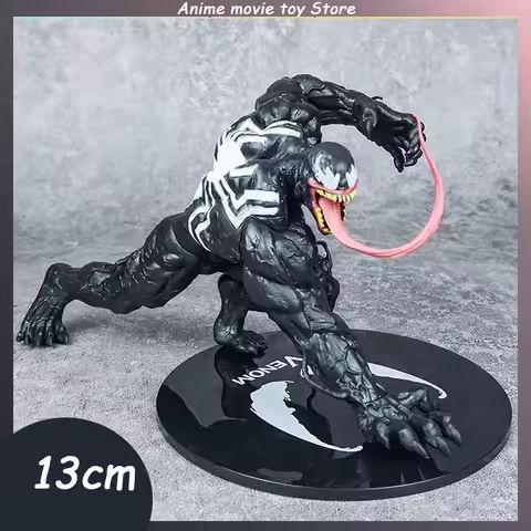 Crouching Prone Position Venoms Spidermans Movie Figure Action Pvc Anime Handmade Toys Model Decoration Ornaments Doll Festival https://tinyurl.com/2buk4fad